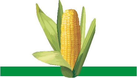 Полумаска-ободок "Кукуруза" арт. 4046