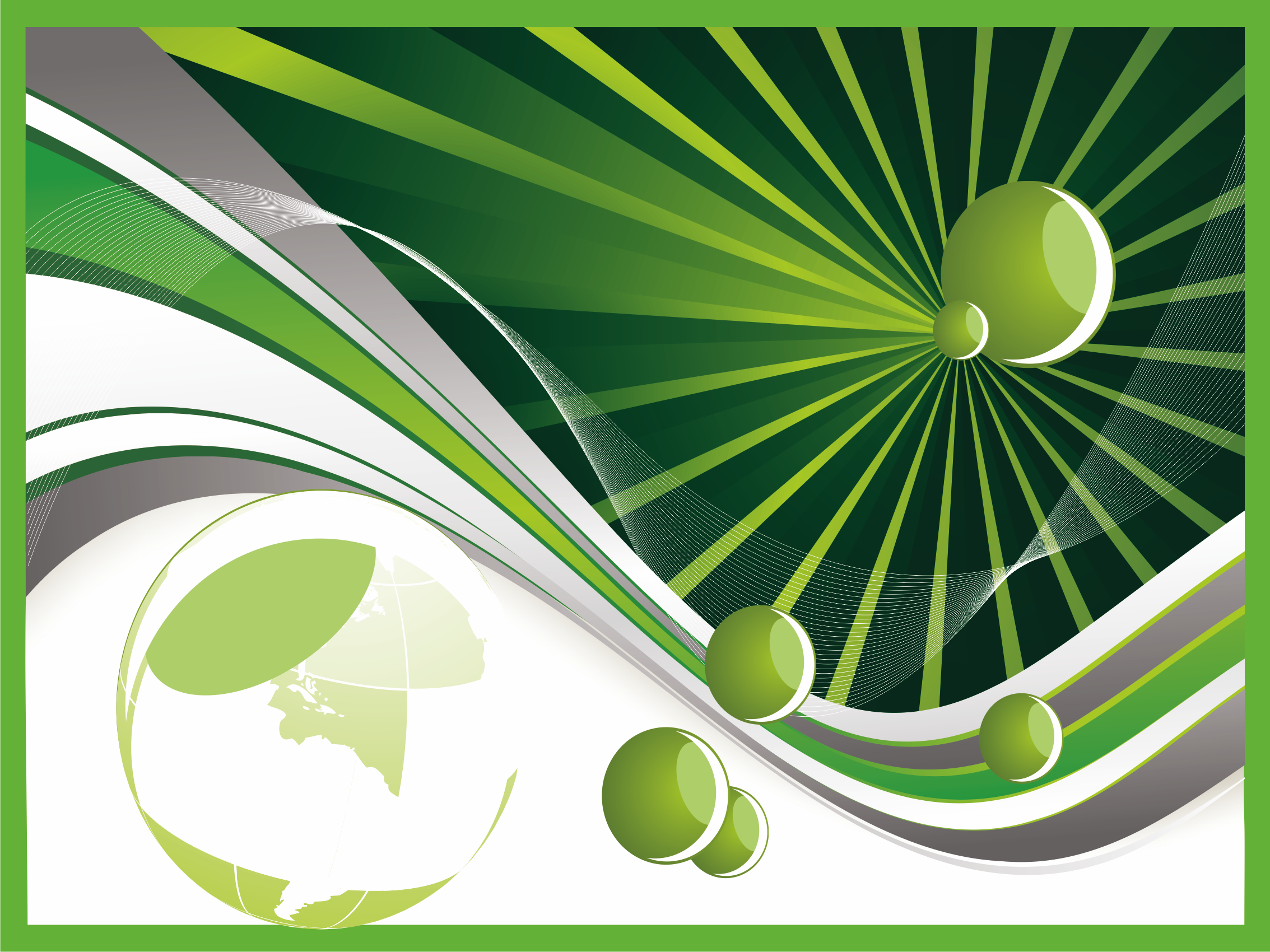 Магнитный стенд для крепления информации "Зелёная планета" 0,6*0,45м. арт.МАГШКОЛА1416