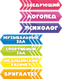 Навигация  Комплект указателей   0,3*0,07м 7 штук  арт. 2550_2