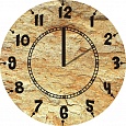 Солнечные часы для метеостанции 80см. пластик арт.2995